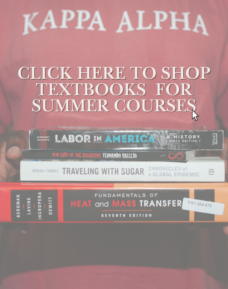 Click to shop Textbooks!