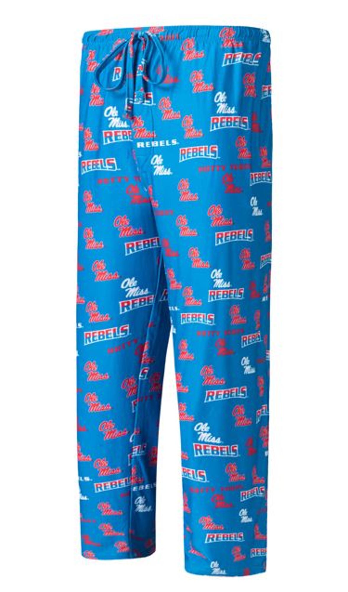 image of: Ole Miss Mens Breakthrough Knit Pants LA Blue