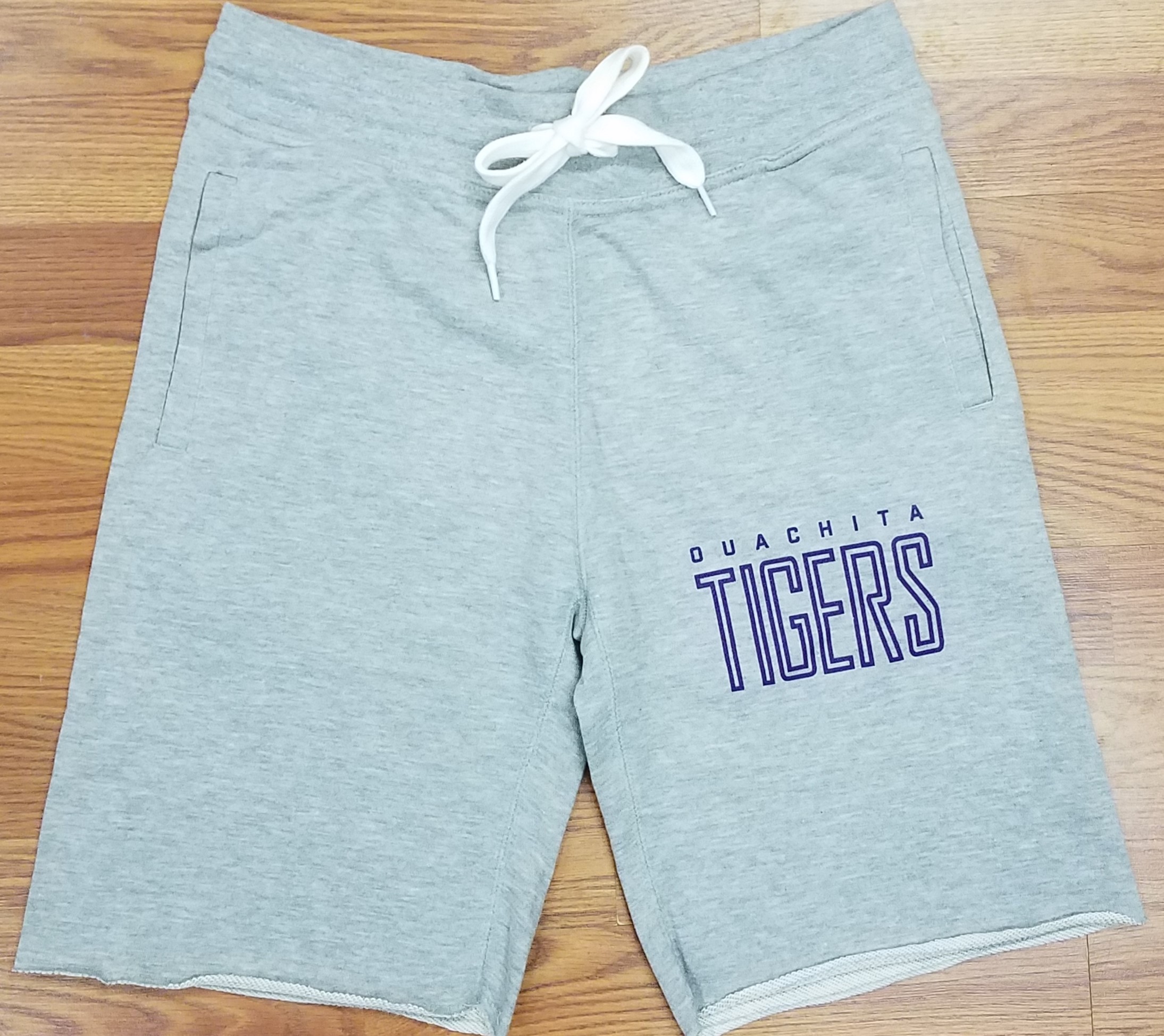 image of: Ouachita Tigers Raw Edge Shorts