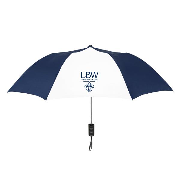 LBW UMBRELLA SPECTRUM NVY/WHT; $19.99