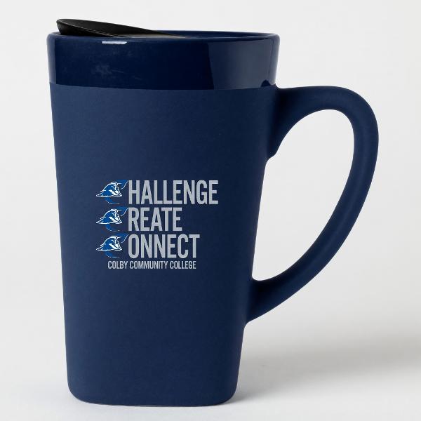 Ceramic Mug with Lid; $19.99