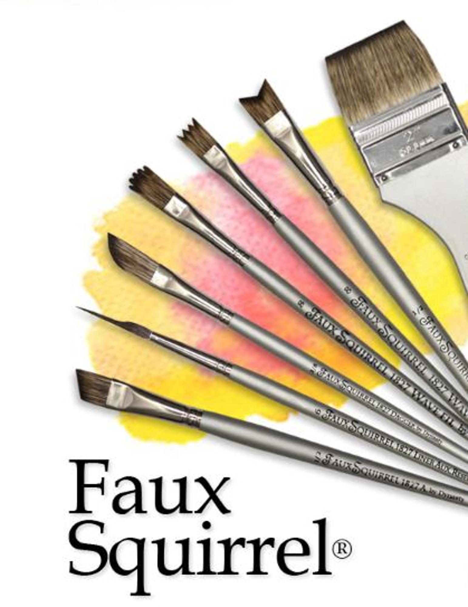 image of: Dynasty Faux Squirrel Short Handle Brushes