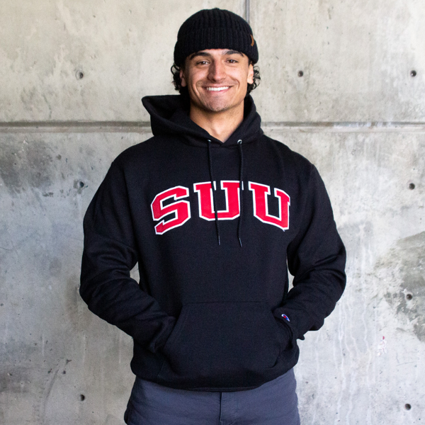 Champion SUU Hoodie; $54.99