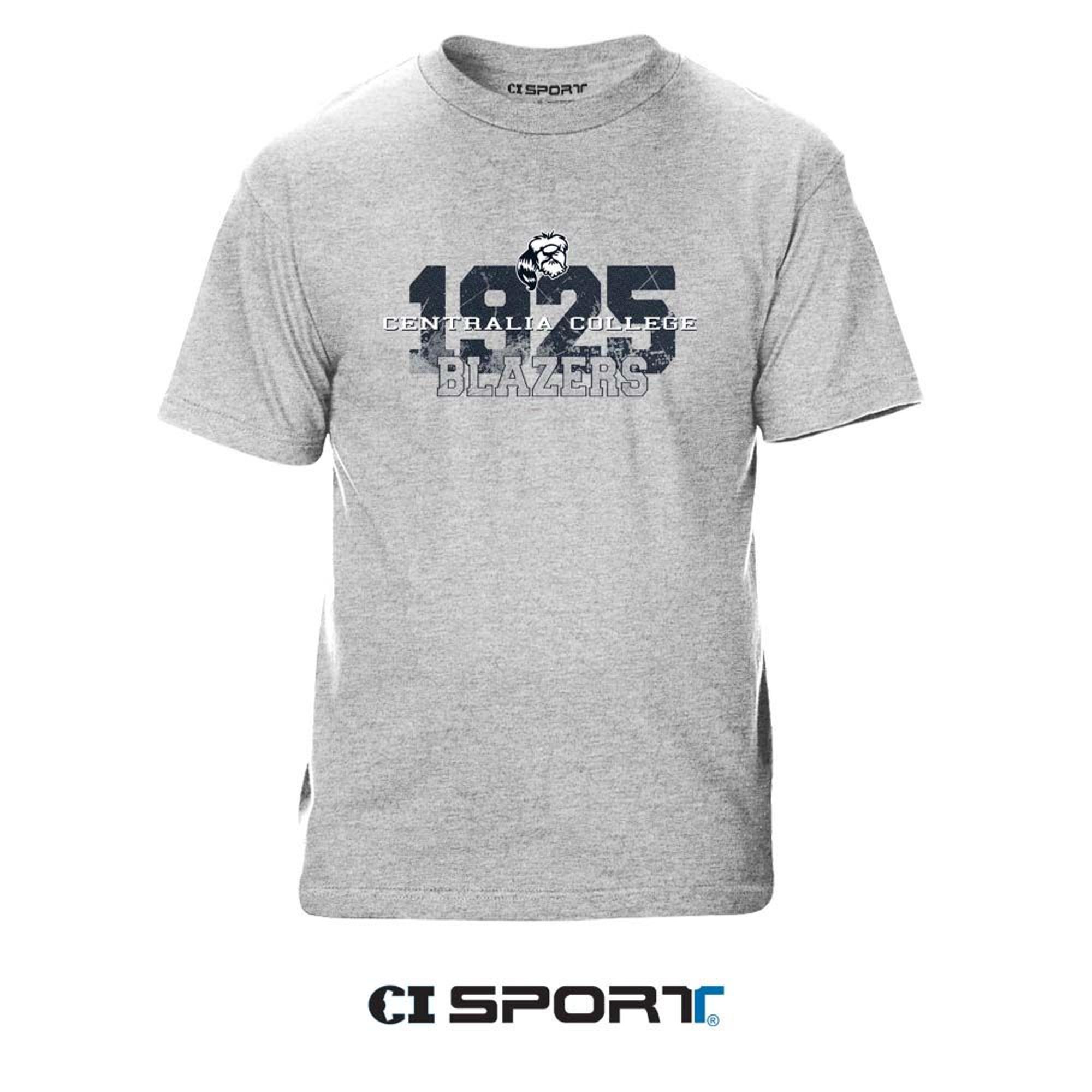 image of: CI Sport Grey Heather 1925 Blazer Tee