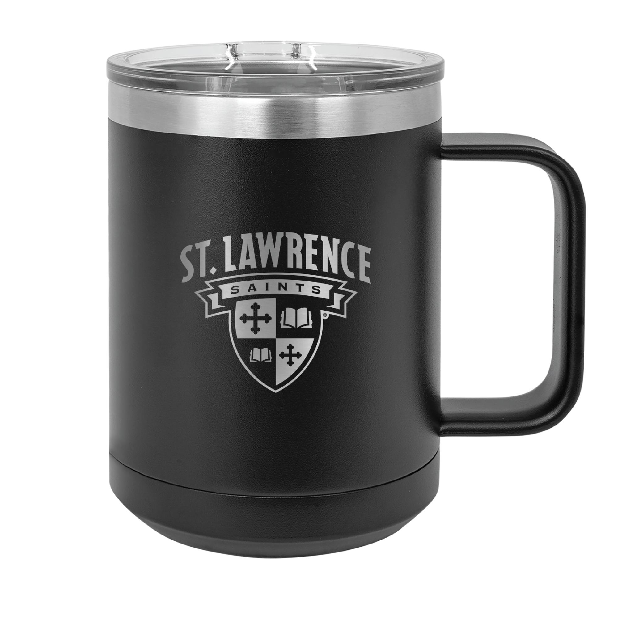 Product image 1 of 1 for St Lawrence Stainless Mug Black with Lid