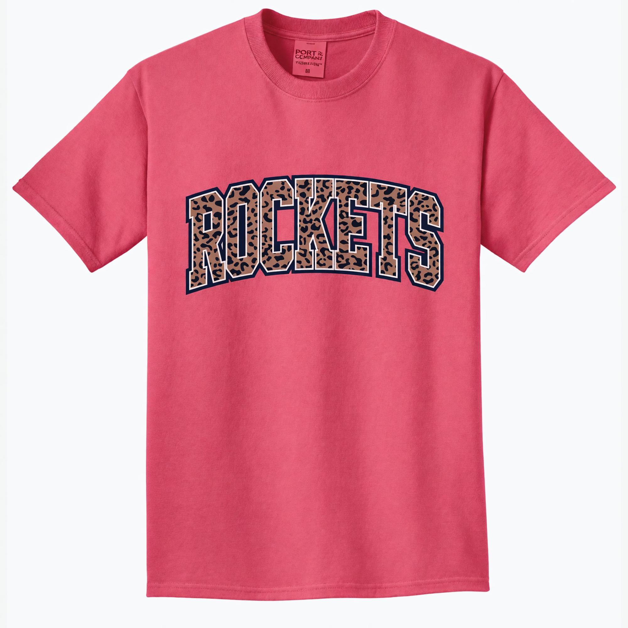 Product image 2 of 3 for Rockets Leopard Beach Wash Garment Dyed Tee