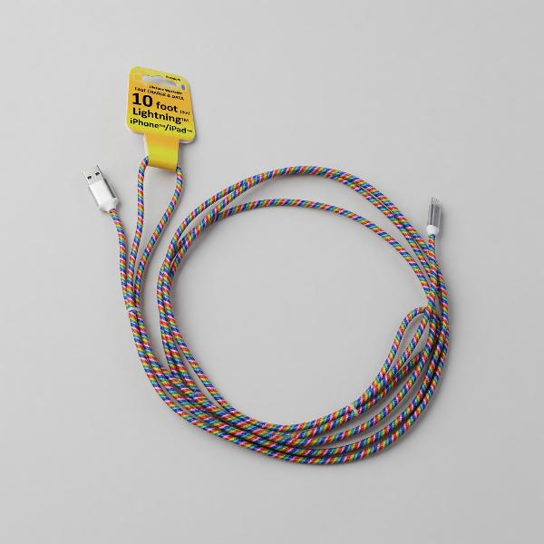 10 Foot Lightning iPhone/iPad Cable; $9.99