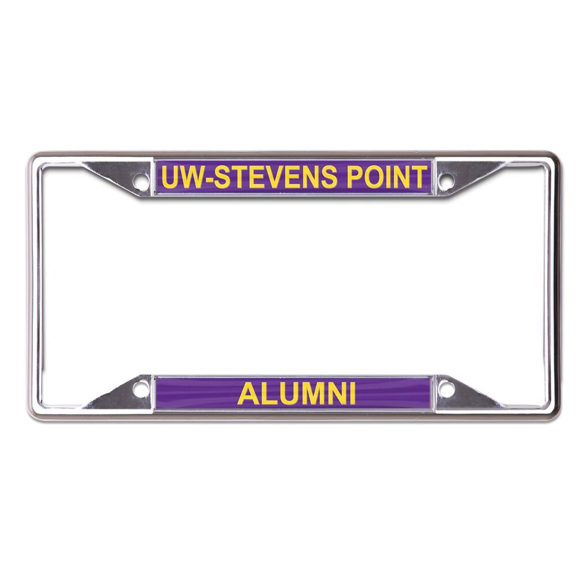 Product image 1 of 1 for University of Wisconsin Stevens Point Alumni License Plate Frame