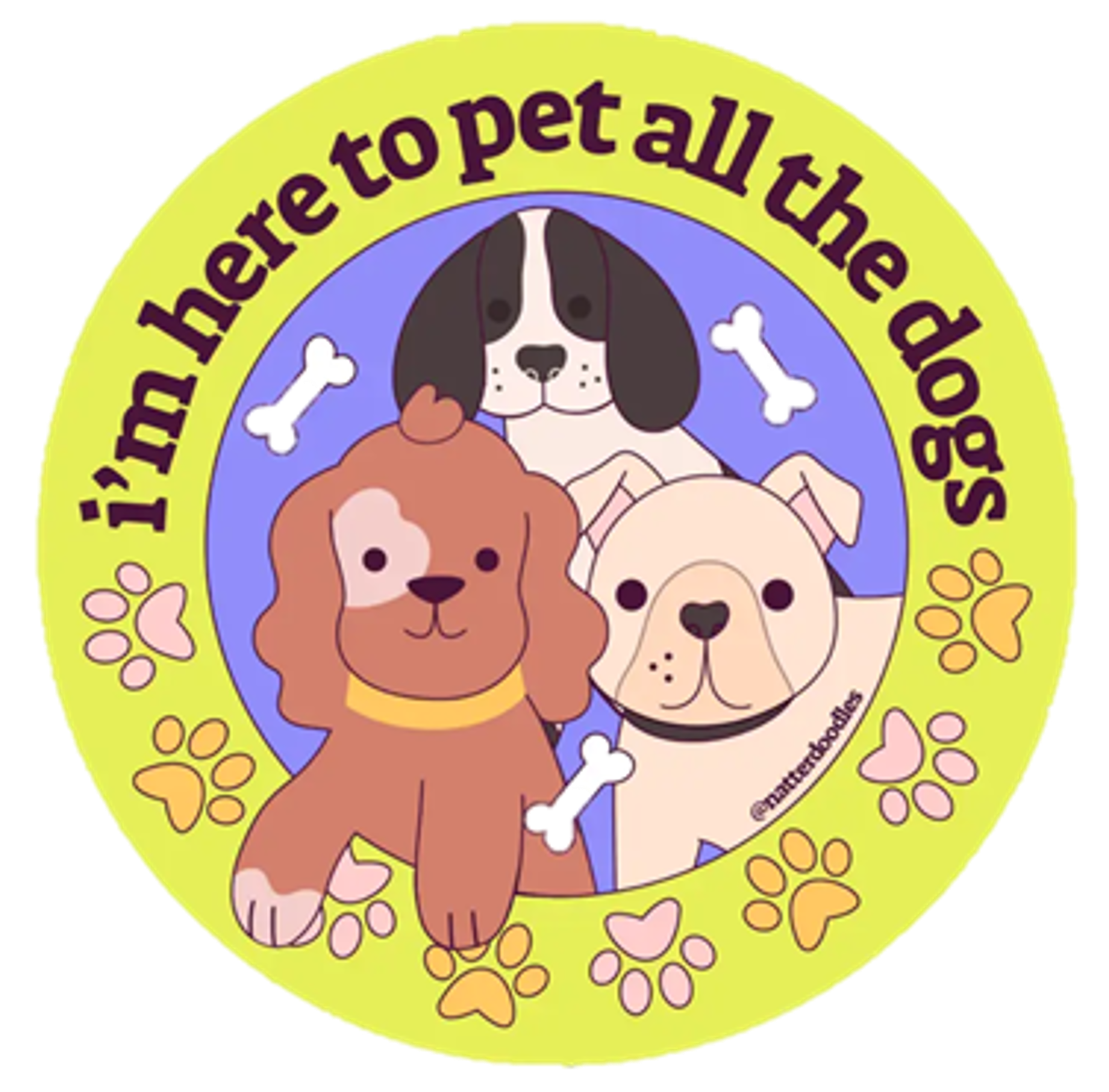 Variant 8 of 25 for Natter Doodle Stickers
