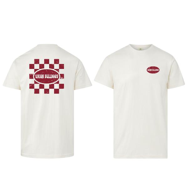 * FINAL SALE * Union Bulldogs Checkerboard Everest Sustainable Tee; $24.99