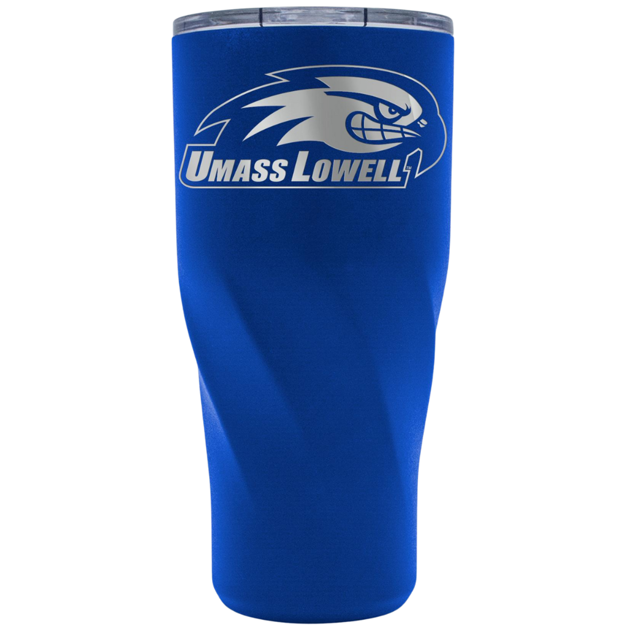 Blue Laser Engraved Stainless Steel Tumbler - 20oz