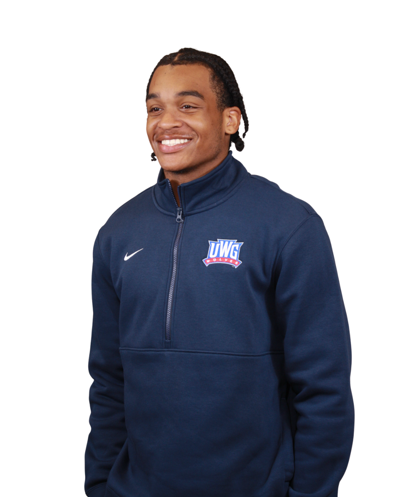 Product image 2 of 4 for ATHLETICS LOGO NIKE CLUB FLEECE HALF ZIP TOP