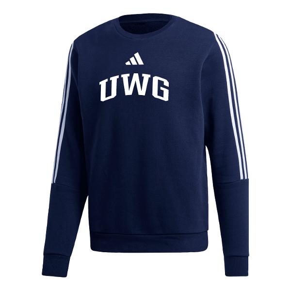 ADIDAS 3 STRIPE CREW; $74.99