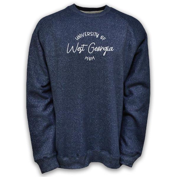 MOM UNIV. WEST GA TEXT BENNETT RAGLAN CREW; $52.99