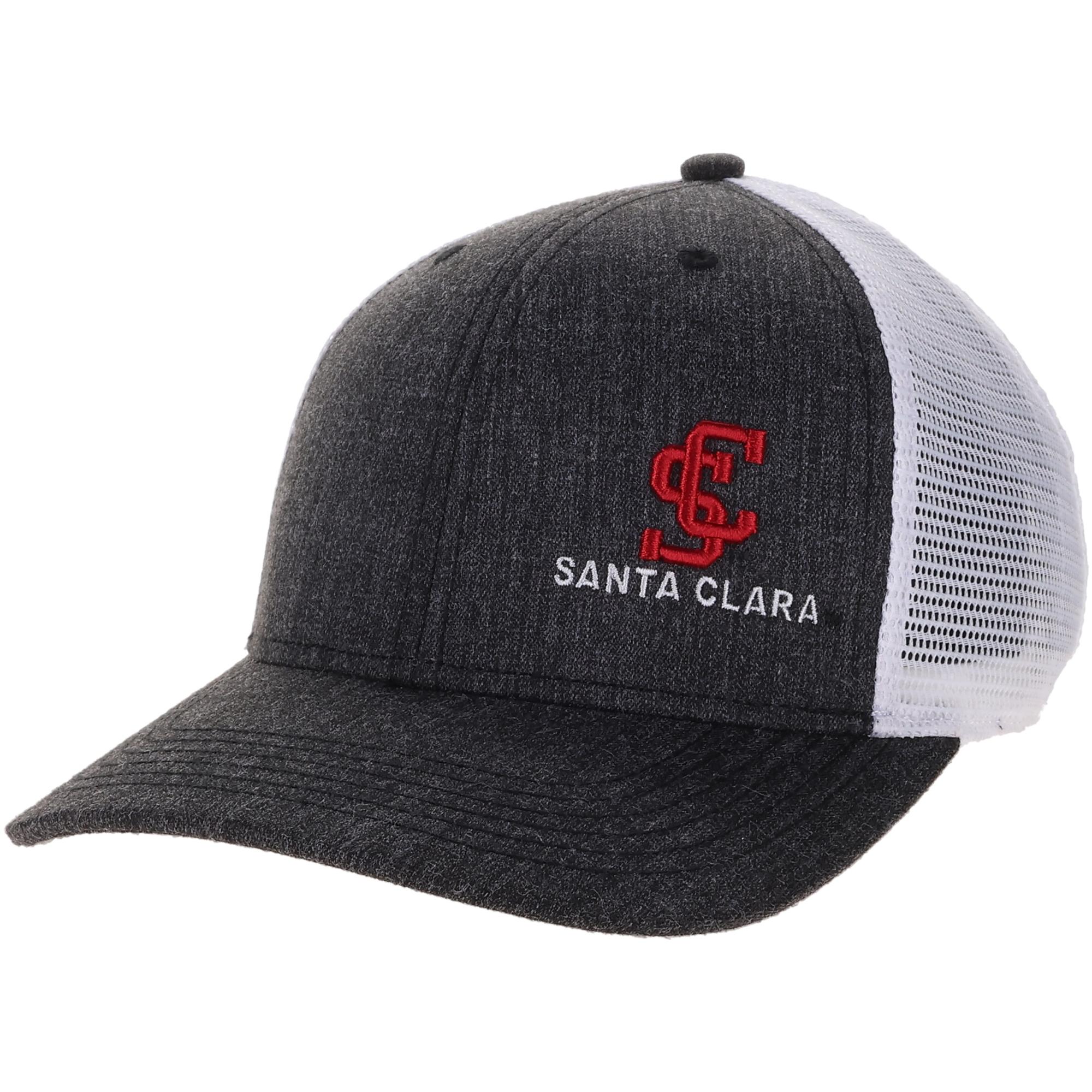 image of: Santa Clara Broncos Mid-Pro Snapback Hat, Melange Black
