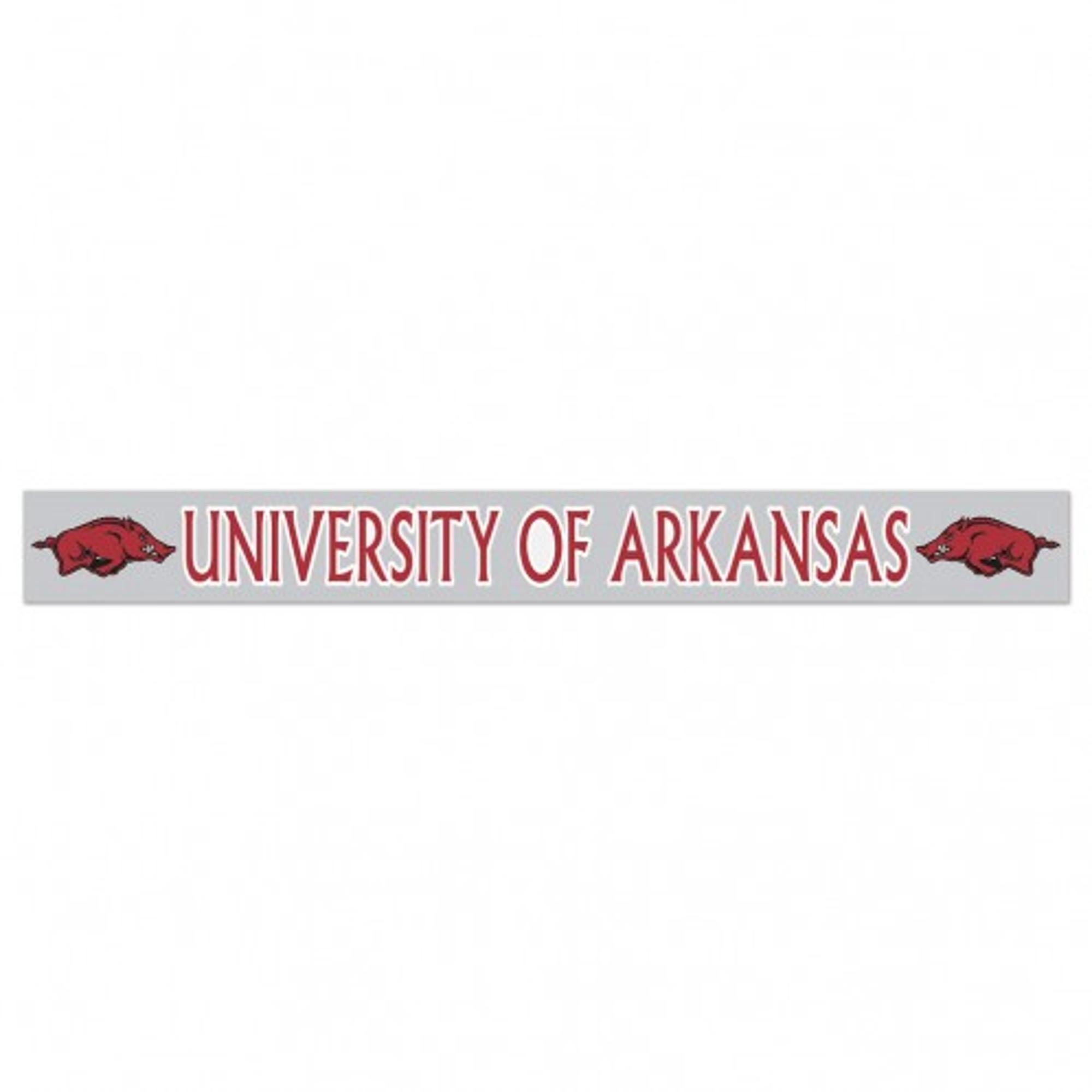 image of: Arkansas Razorbacks Wincraft University of Arkansas Decal - Crimson