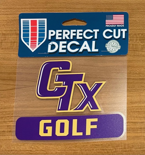 image of: Decal CTX Golf