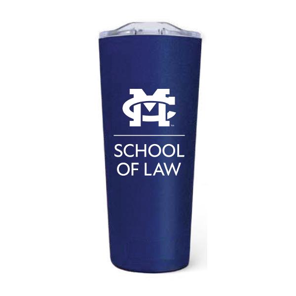 MC LAW 22 OZ TUMBLER MC OVER LAW NAVY; $28.99