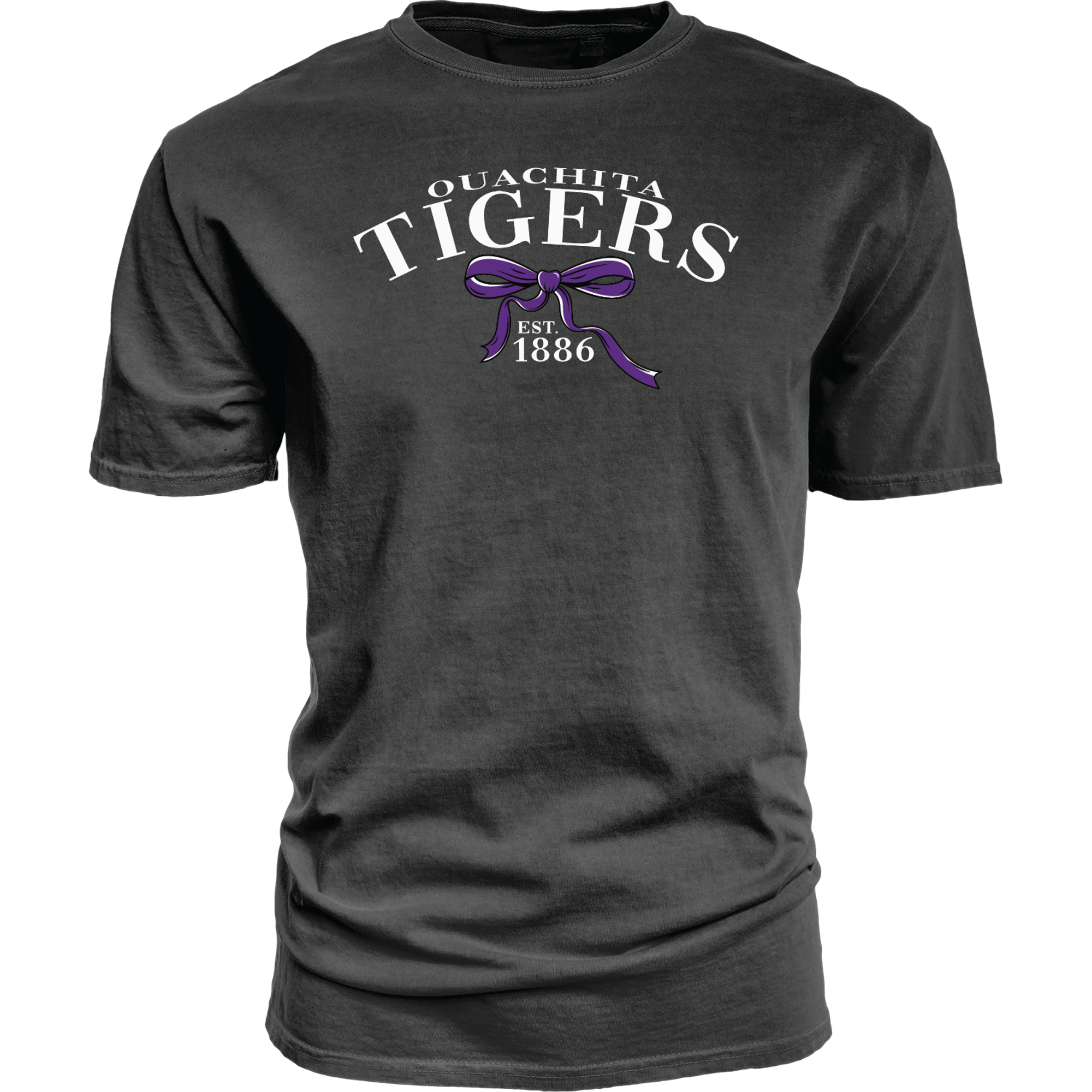Product image 2 of 2 for Ouachita Tigers Something Nice Dyed Ringspun Tee