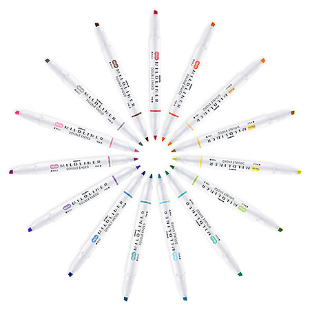 image of: Mildliner Double Ended Highlighters