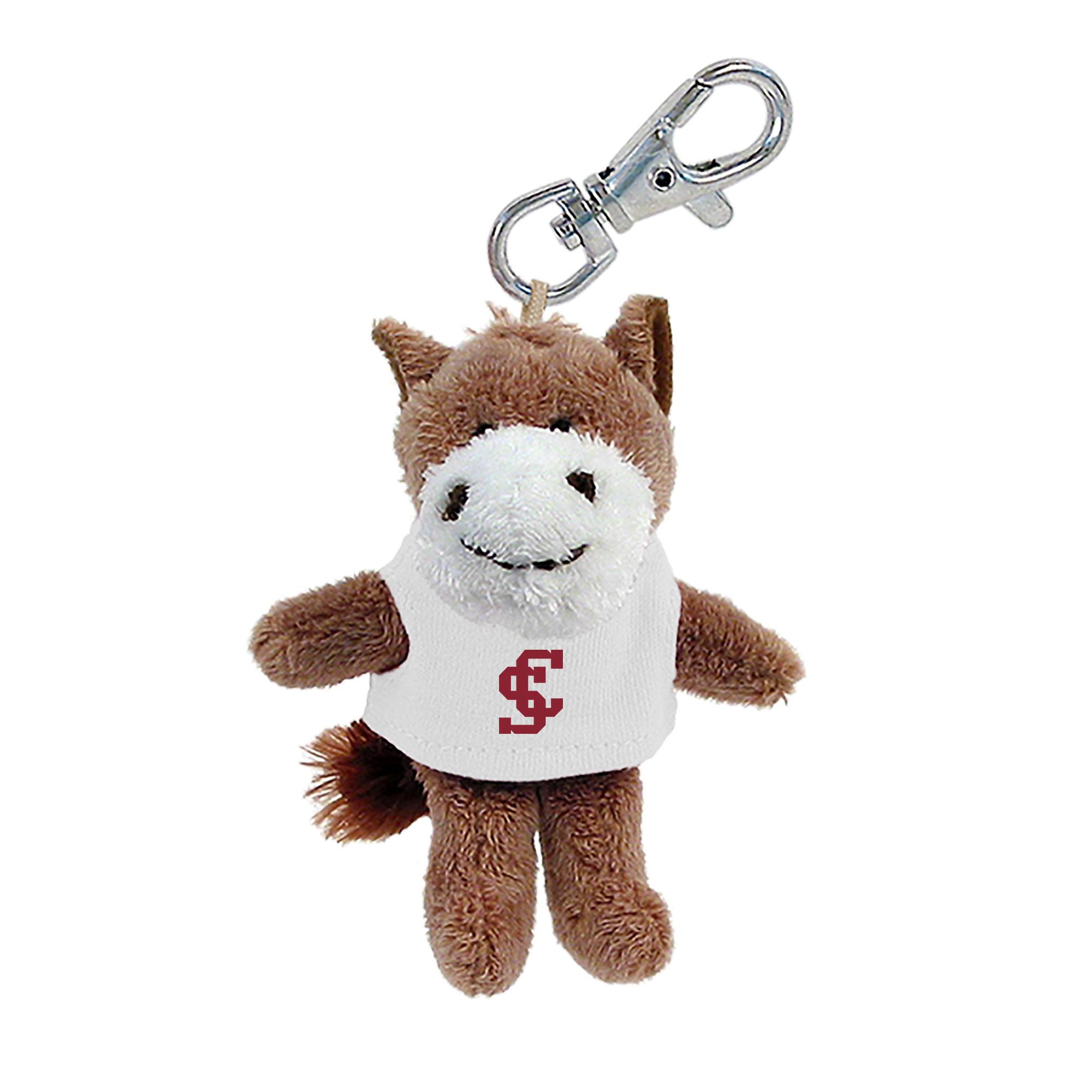 image of: Santa Clara Broncos Plush Bronco Key Tag