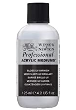 image of: Winsor & Newton Professional Acrylic Medium Gloss UV Varnish, 125ml