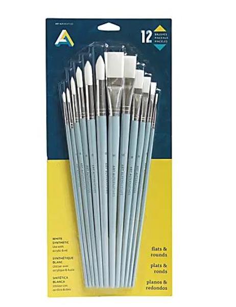 AA Economy Paint Brush Set 12pk; $16.95