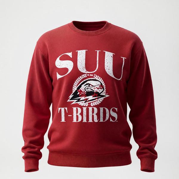 MV SPORT RED TEE L/S SUU/THOR; $22.99