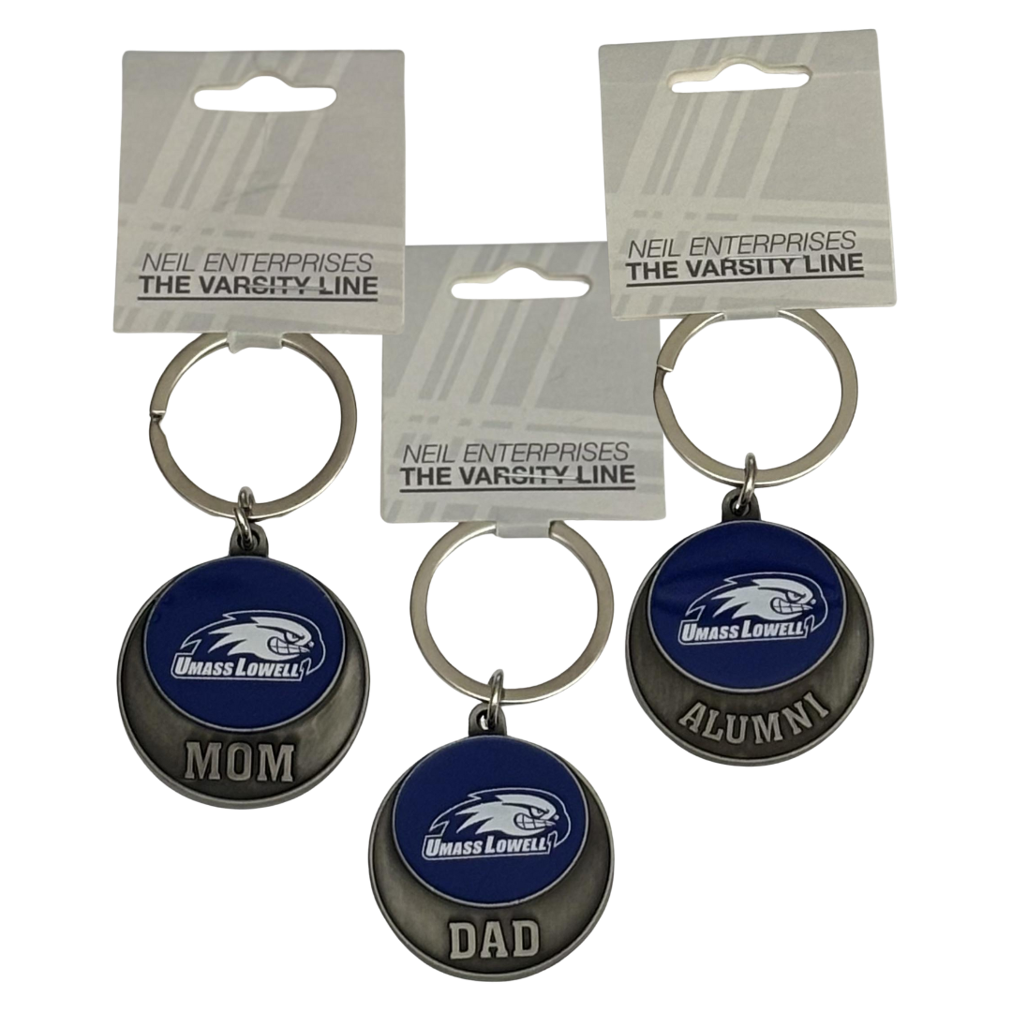 image of: Blue Circle Keychain