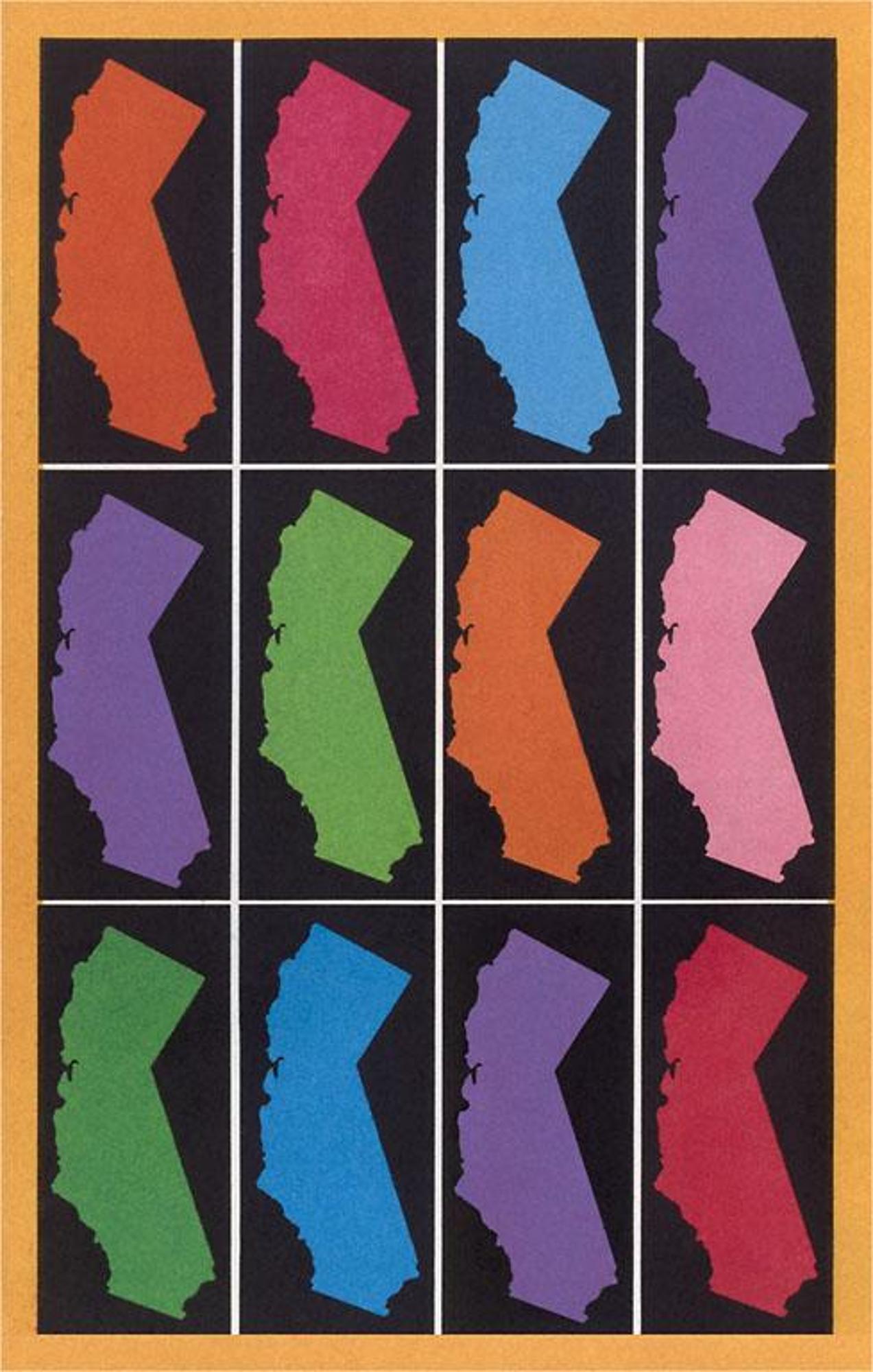 Product image 1 of 1 for Multi-Color California Postcard