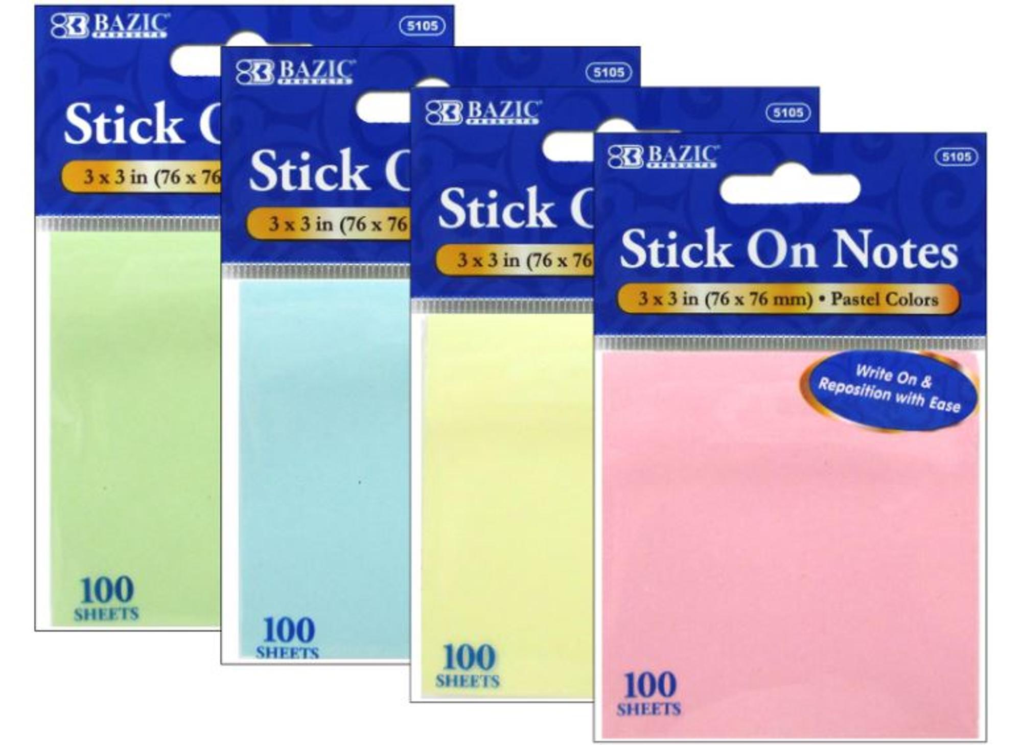 image of: Stick On Notes 3x3