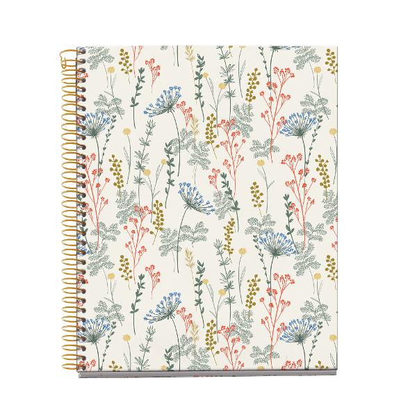 M.RIUS SPIRAL 4 SUBJECT FASHION Hidden Forest; $15.99
