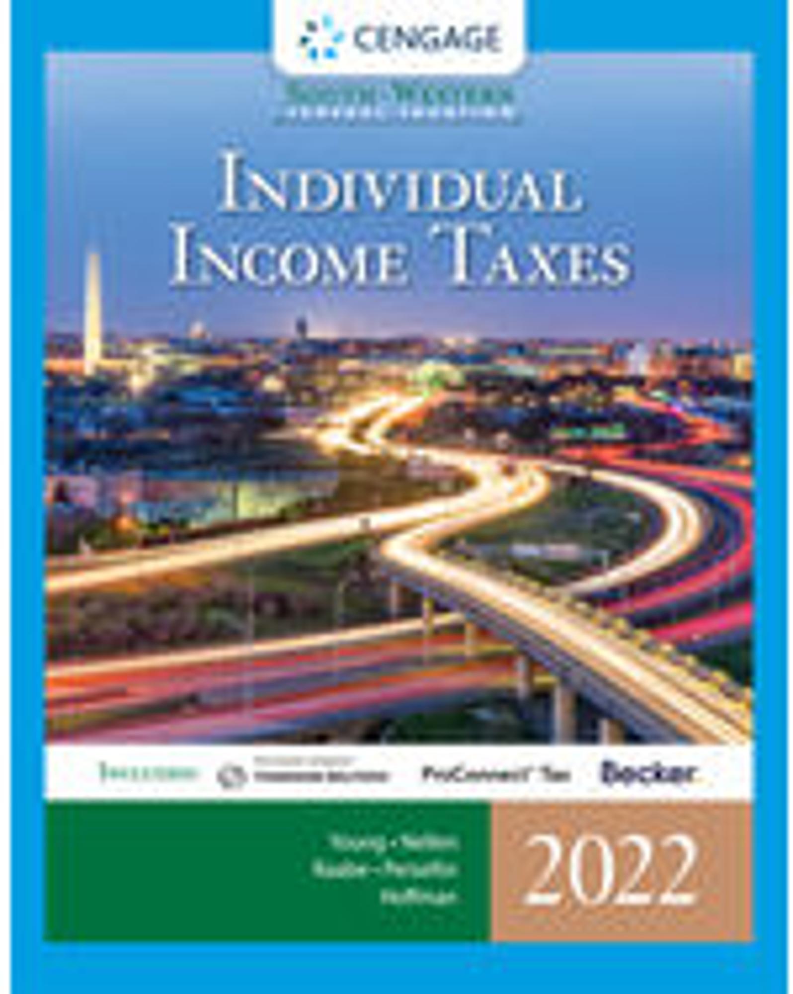 Cover image for Bundle: South-Western Federal Taxation 2022: Individual Income Taxes, Loose-leaf Version, 45th + CengageNOWv2, 1 term Printed Access Card