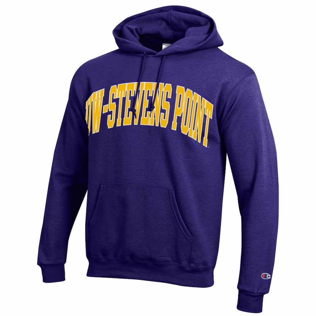Product image 2 of 2 for University of Wisconsin Stevens Point Replen Powerblend Hood, Purple