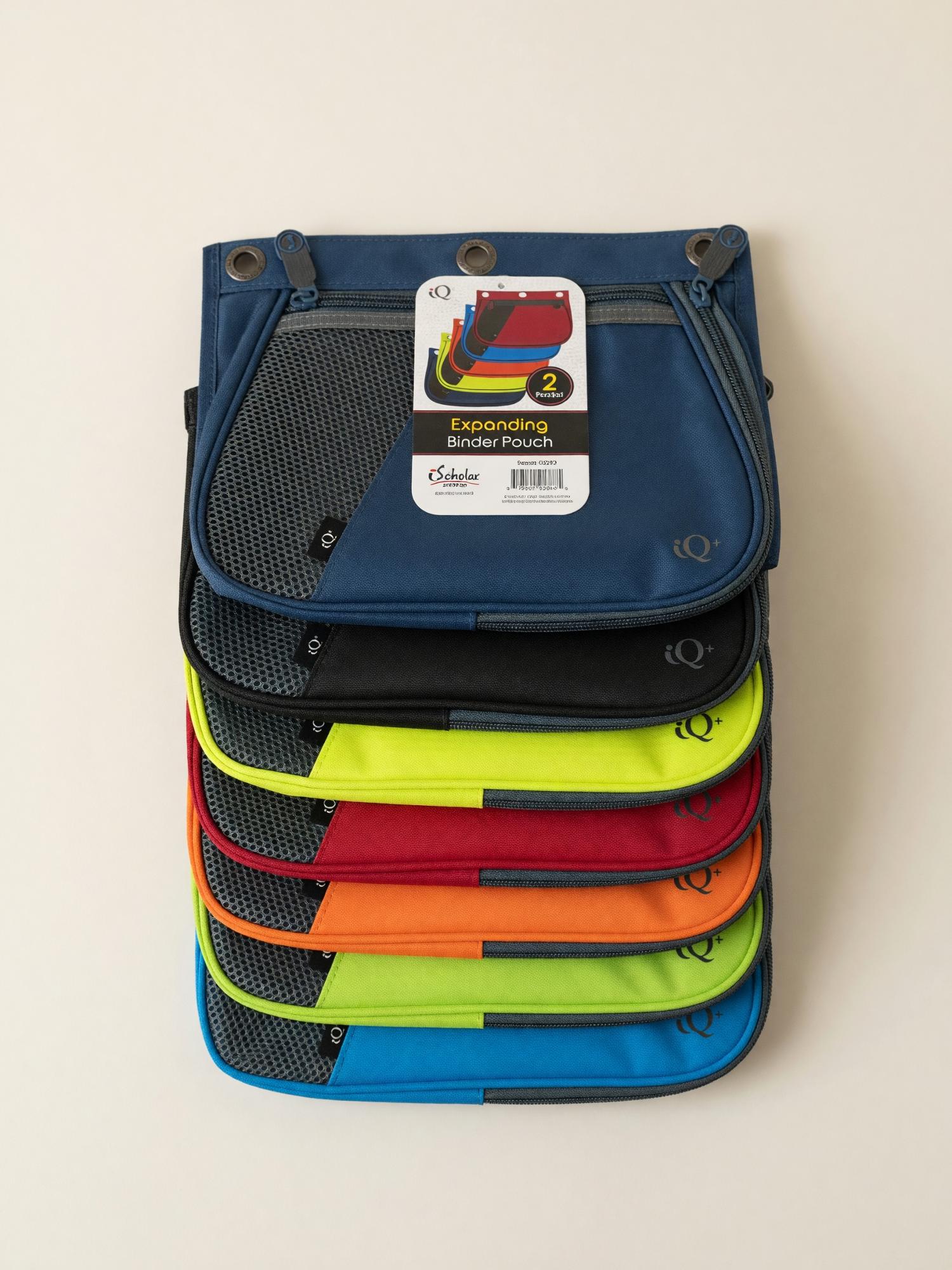 Product image 1 of 1 for PENCIL POUCH iSCHOLAR ASSORTED 6 COLORS
