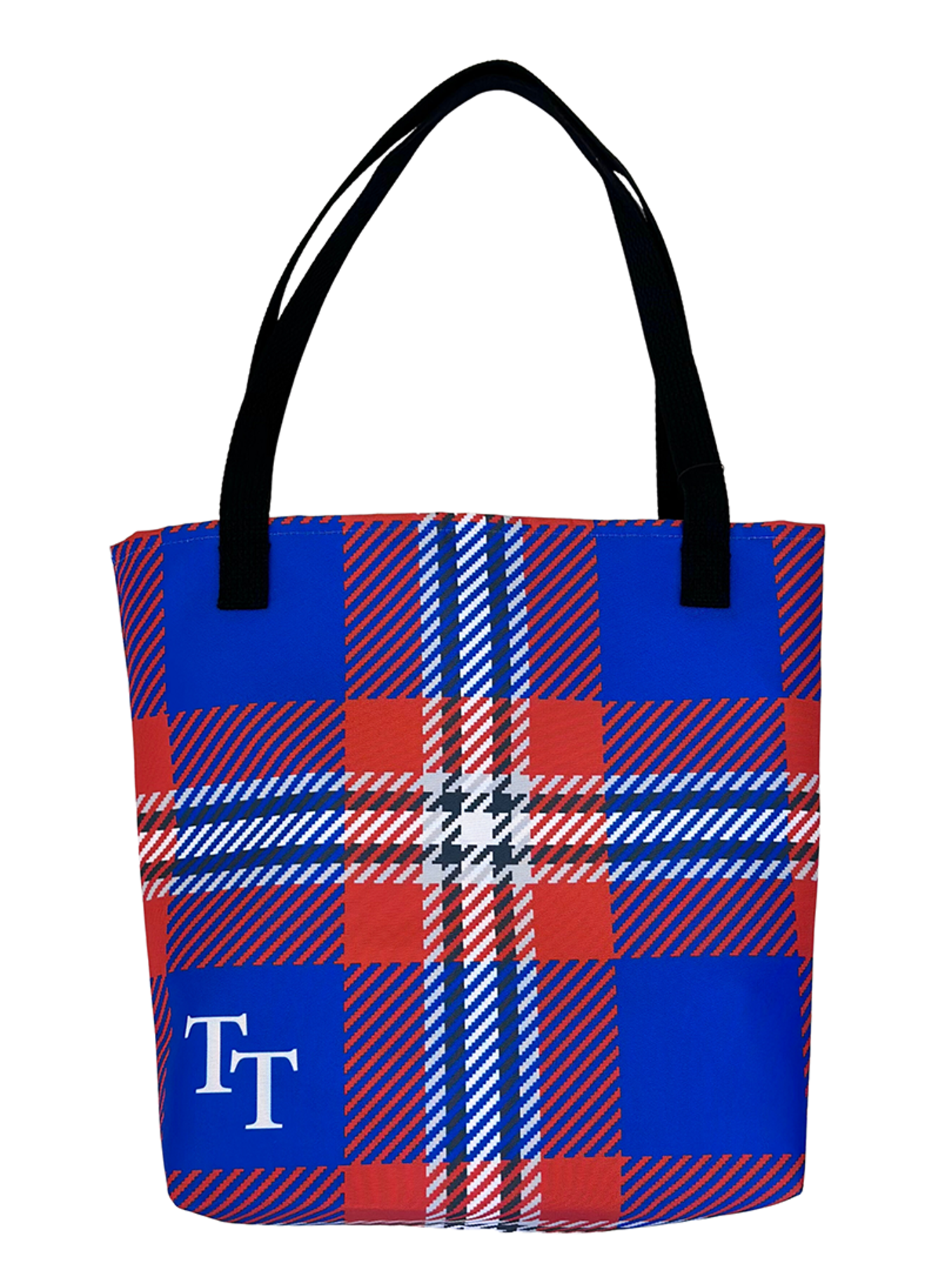 image of: UWG TARTAN TOTE