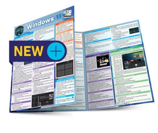 BARCHARTS / WINDOWS 11 Study Guide; $7.95