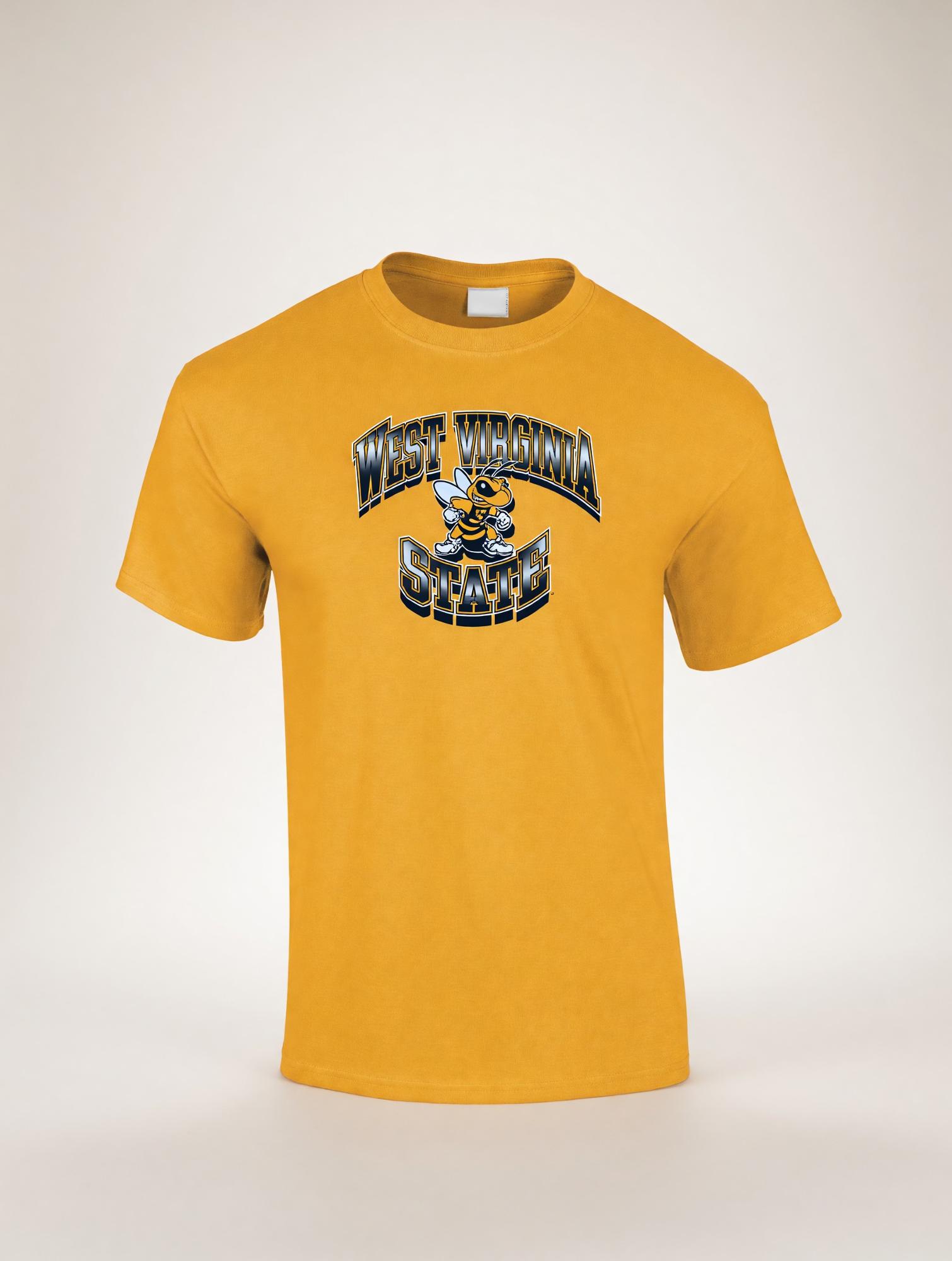 Product image 1 of 2 for Tee - Camp David Gold "WV State" Crew
