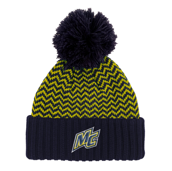Cuff Hat with Double Stitch Zig Zag; $26.99