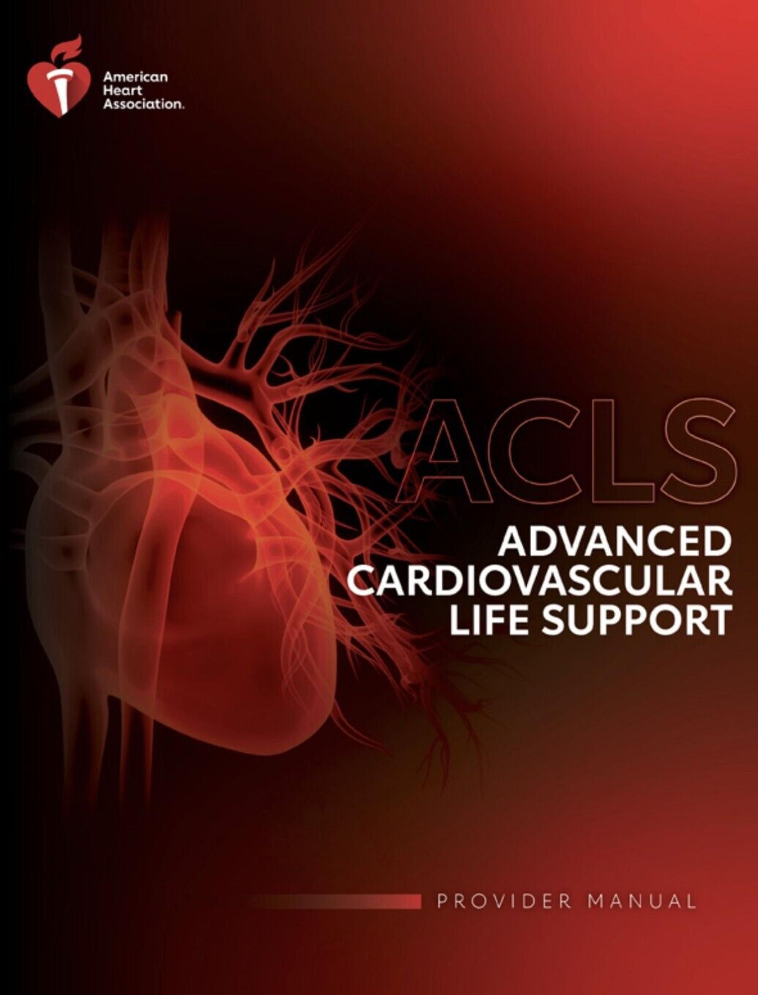 Cover image for ACLS PROVIDER MANUAL-W/REFERENCE CARDS