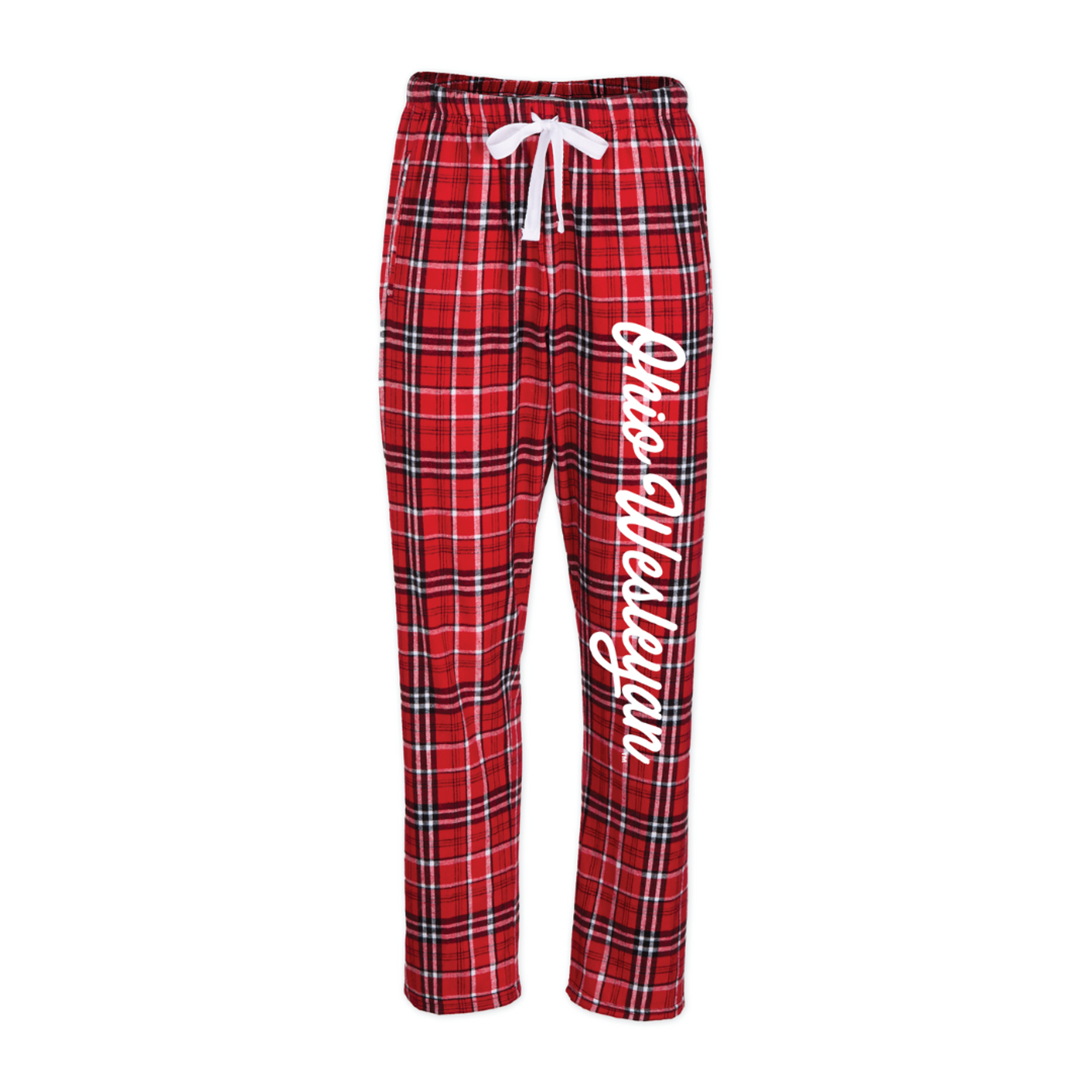 Product image 1 of 3 for Owu Pant Womens Harley Flannel Red/White Plaid