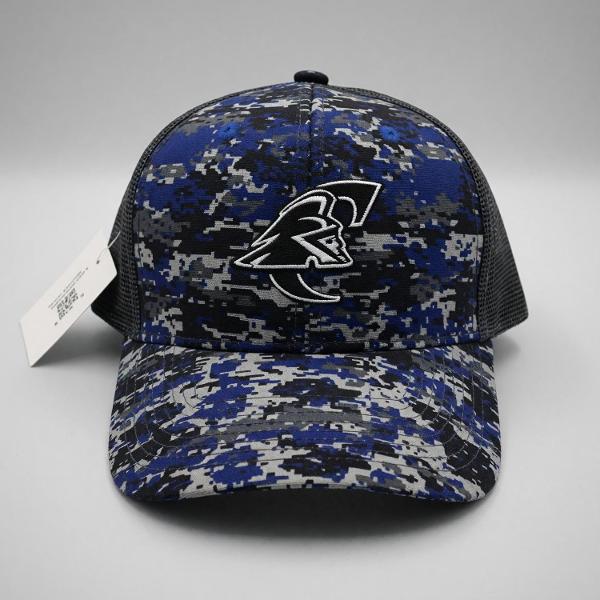Camo Patriot Blue Trucker Cap; $18.99