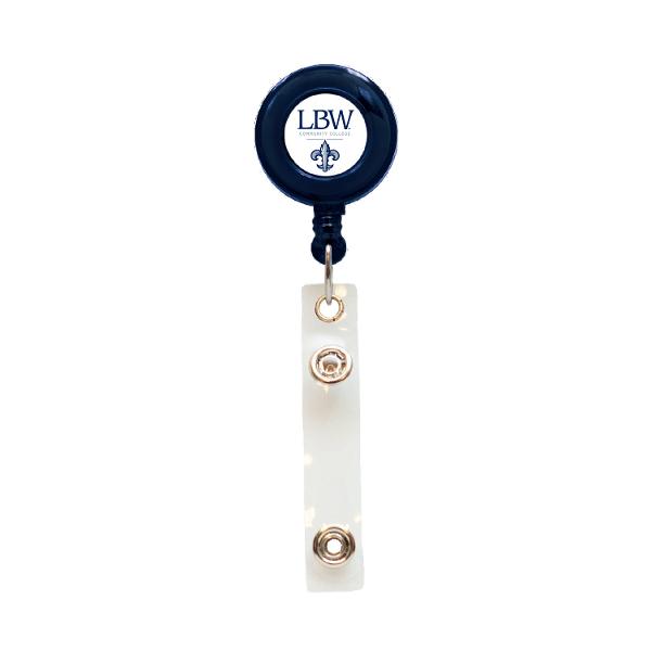 LBW RETRACTABLE REEL ID BADGE; $6.99
