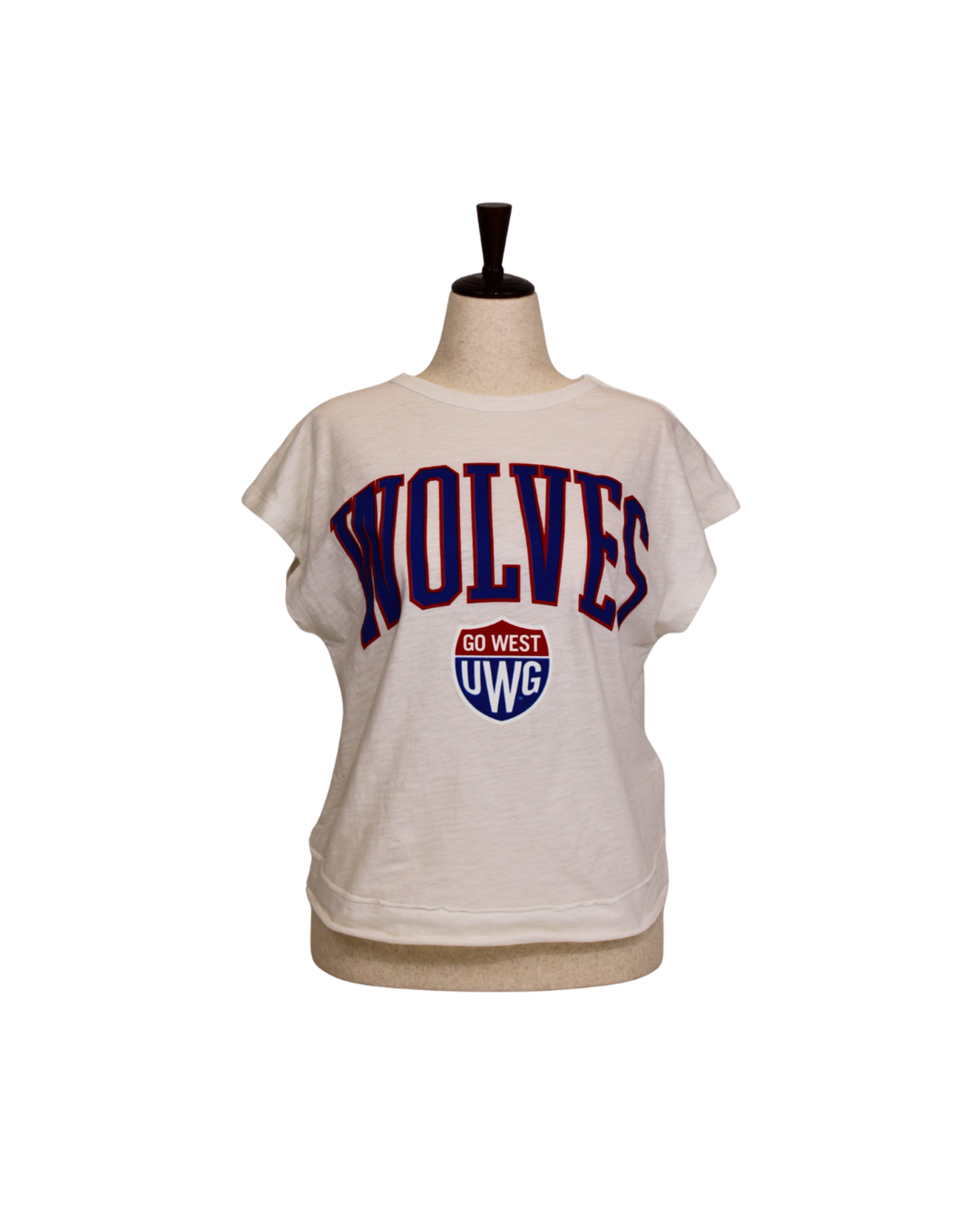 image of: WOLVES "OPEN BACK" SS TOP