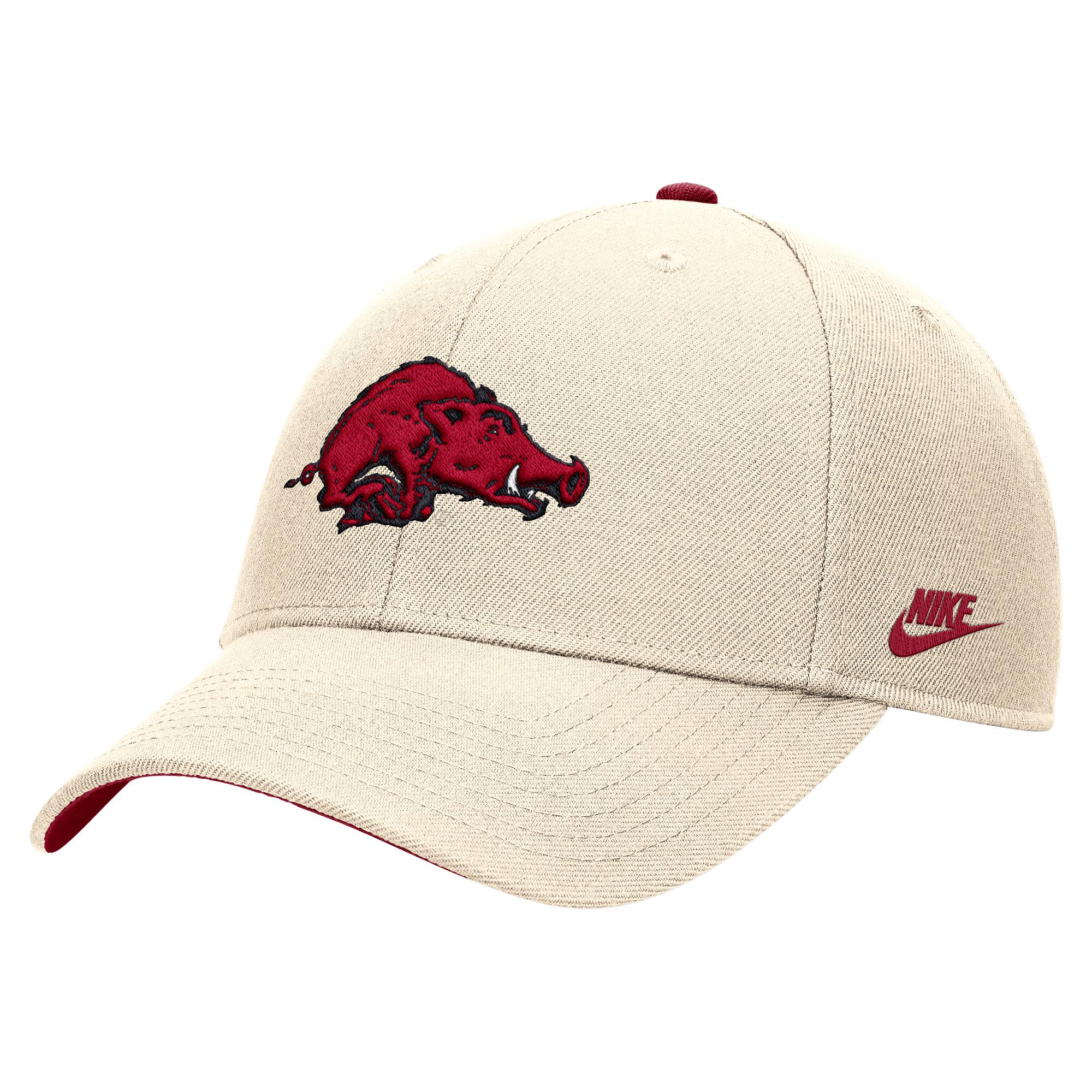image of: Arkansas Razorbacks Nike Rise Structured Adjustable Hat