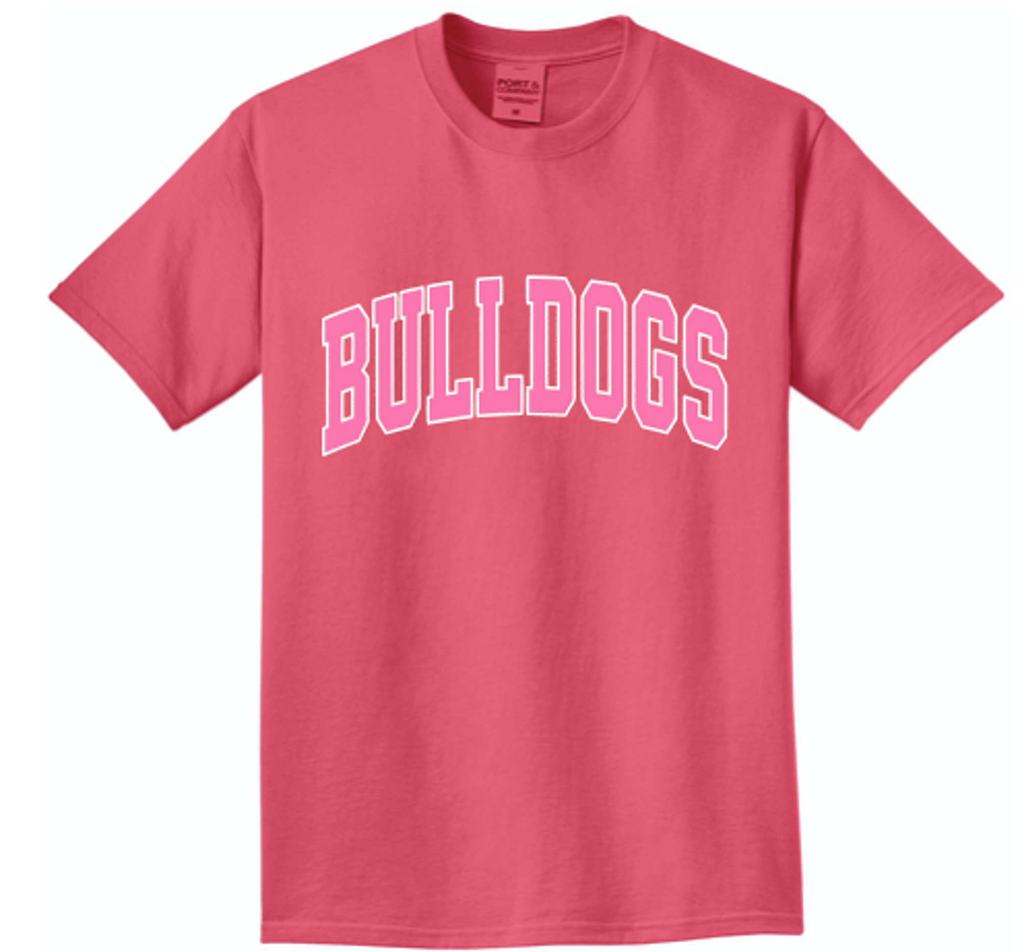 Bulldogs Beach Wash Garment Dyed Tee