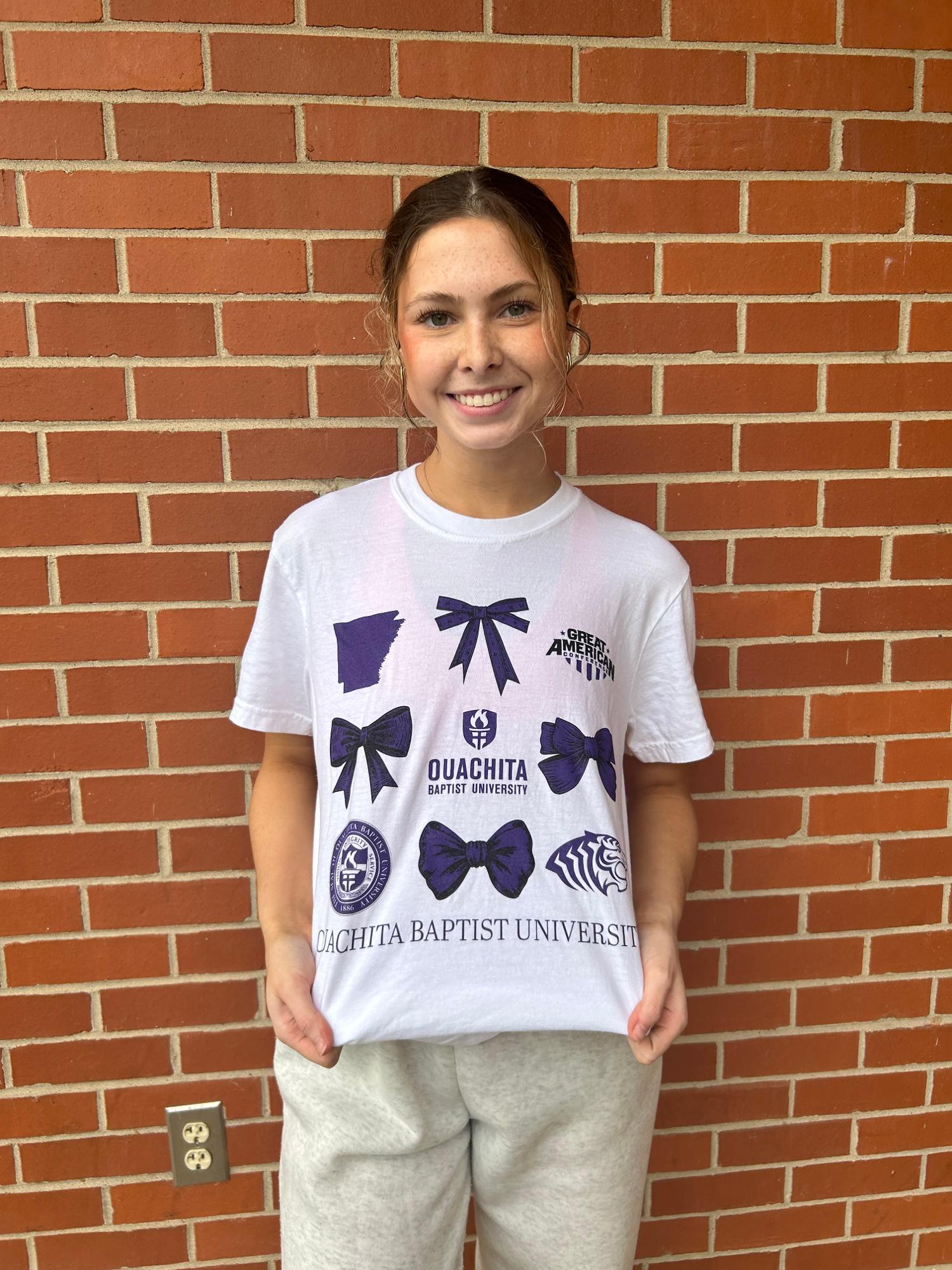 image of: Ouachita Bows Short Sleeve Tee
