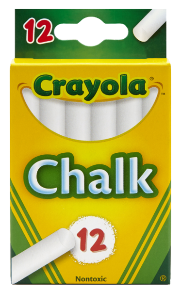 Crayola Chalk - White, 12pk; $1.99