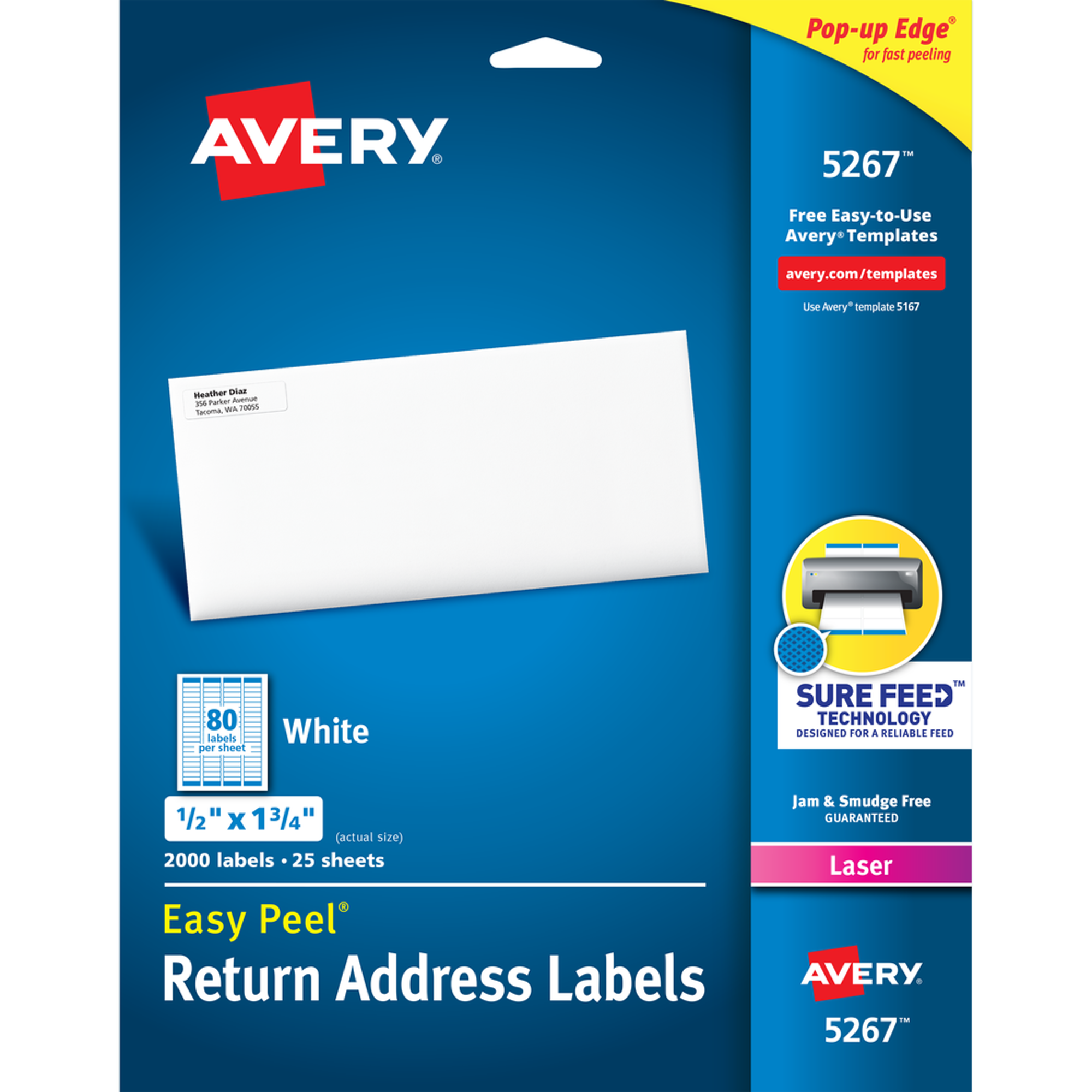 Product image 1 of 1 for Avery Easy Peel Address Labels