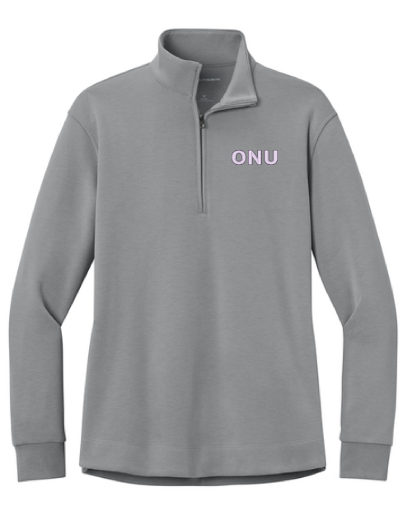 Product image 1 of 2 for Olivet Nazarene University Women's Wearever 1/4 Zip Jacket, Gusty Grey